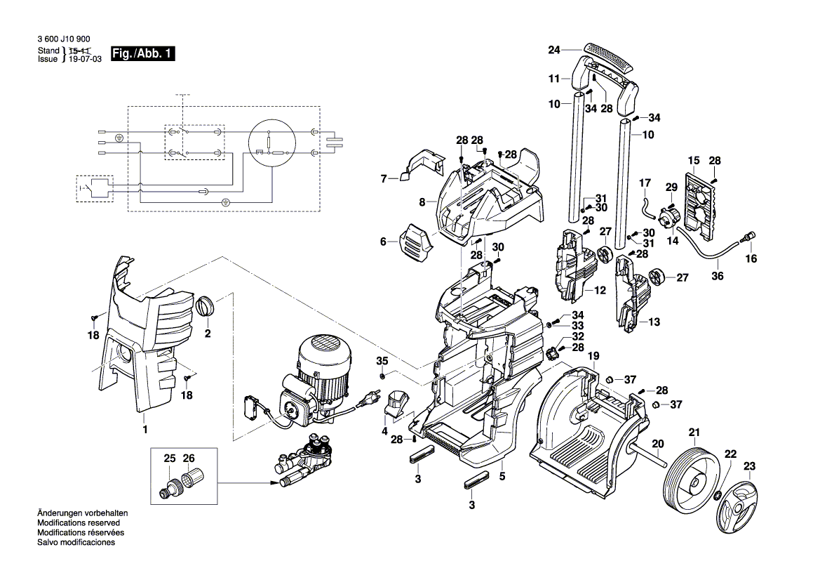 Новая подлинная головка насоса Bosch F016L73054