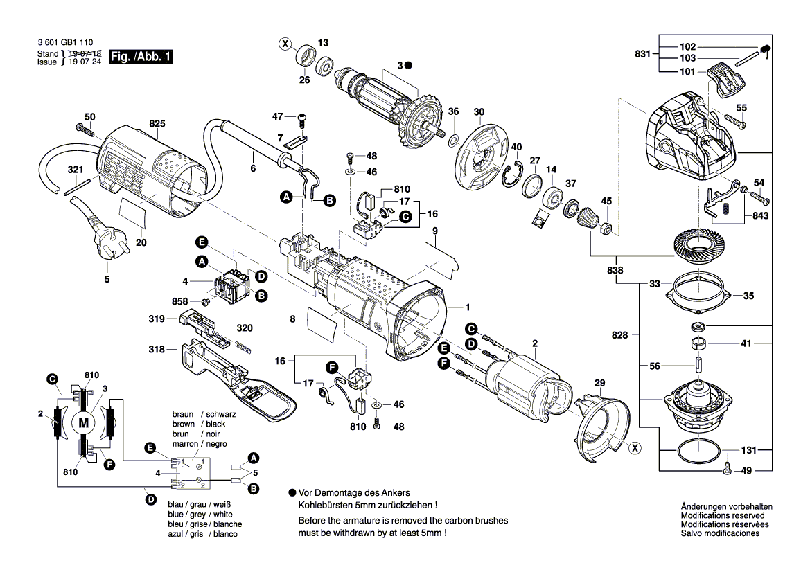 Новая подлинная Bosch 1619p15086