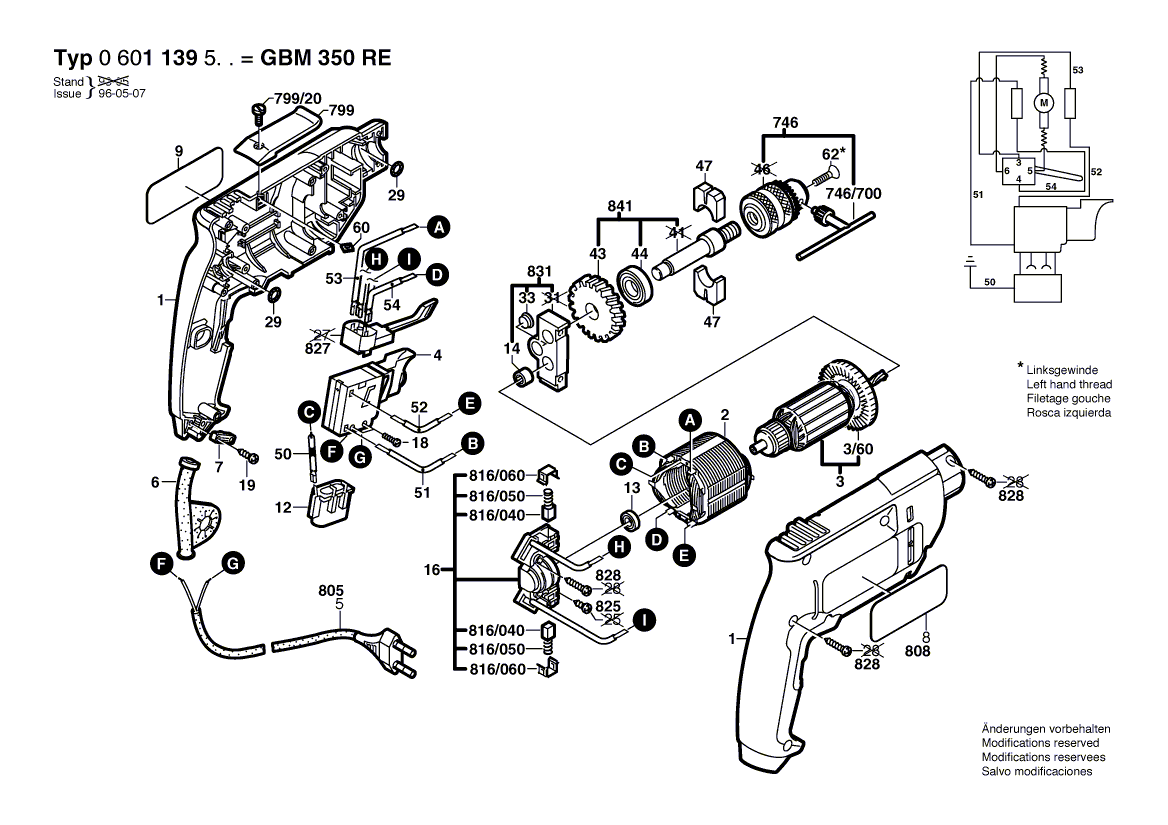 Nieuwe echte Bosch 2606316140 cilindrische versnelling