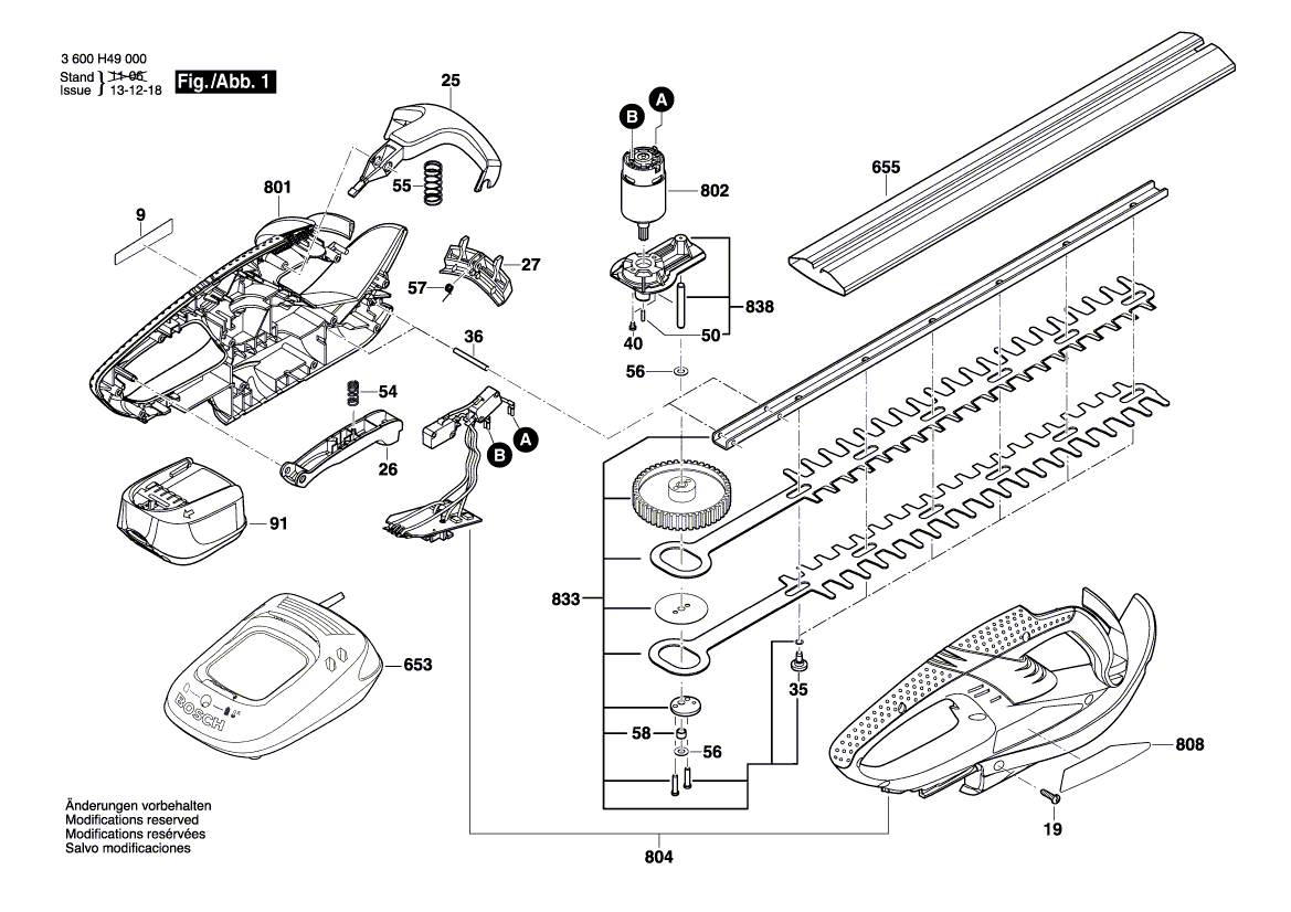 Новый подлинный Bosch 2609006363 Электронный модуль