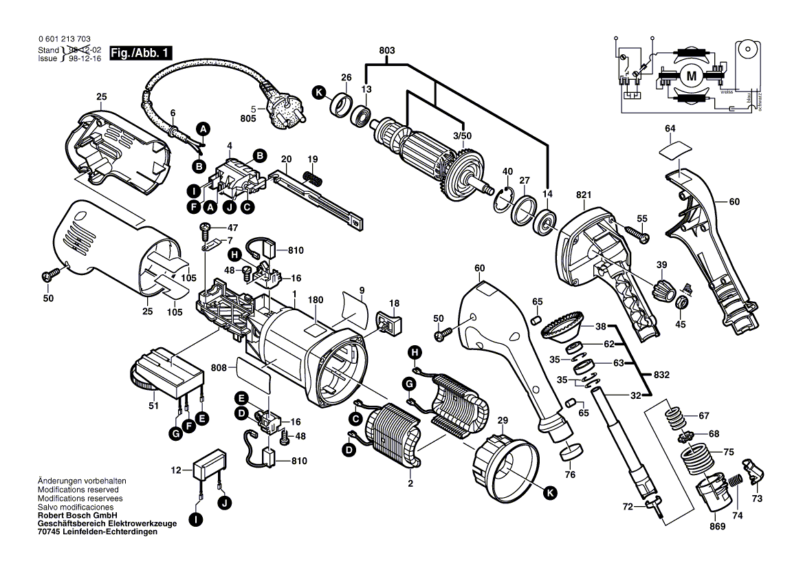 Новый подлинный Bosch 1601118791