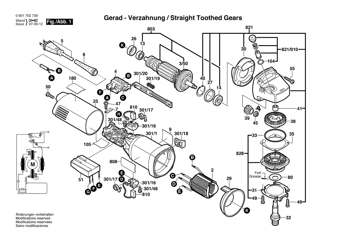 Nouveau véritable bosch 1603435043 Vis de coupe en plastique