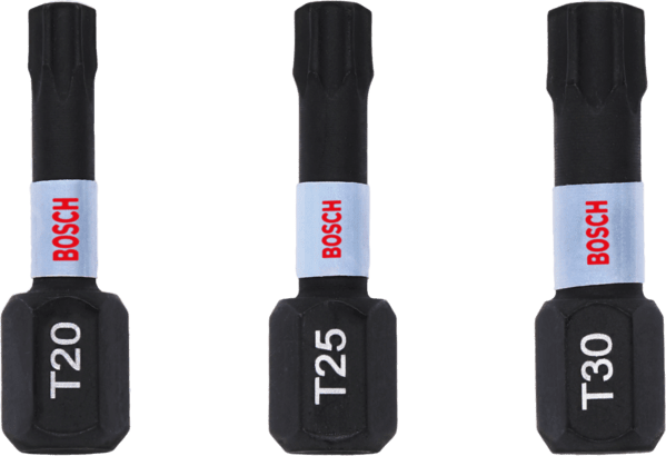 Neue Original Bosch 2608522479 Impact Control Innen-Torx-Schraubendreher-Bit-Pack 