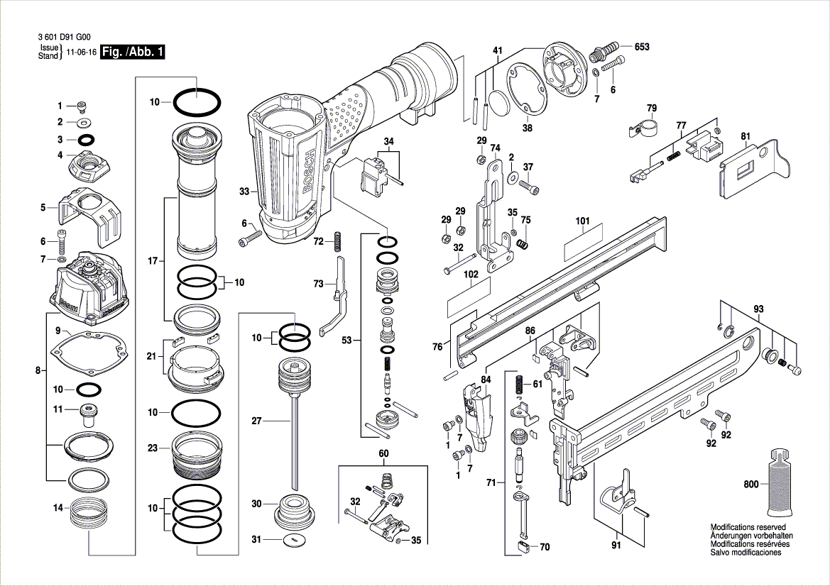 Новый подлинный Bosch 2610006626 нос