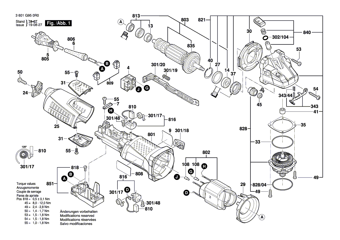 New Genuine Bosch 160111C0AR Manufacturer's nameplate