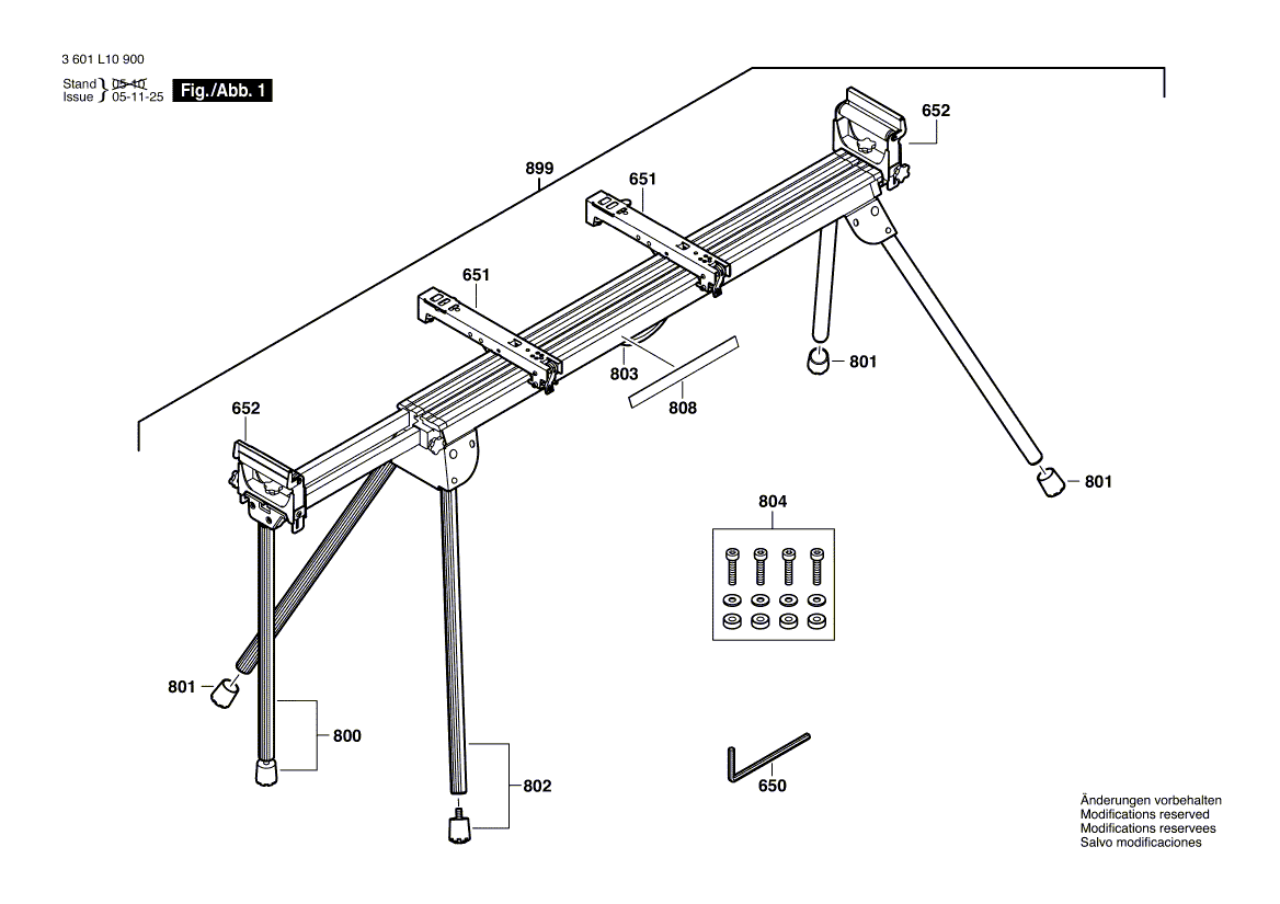 Neue Original Bosch 1609203R44 Werkstückträger 