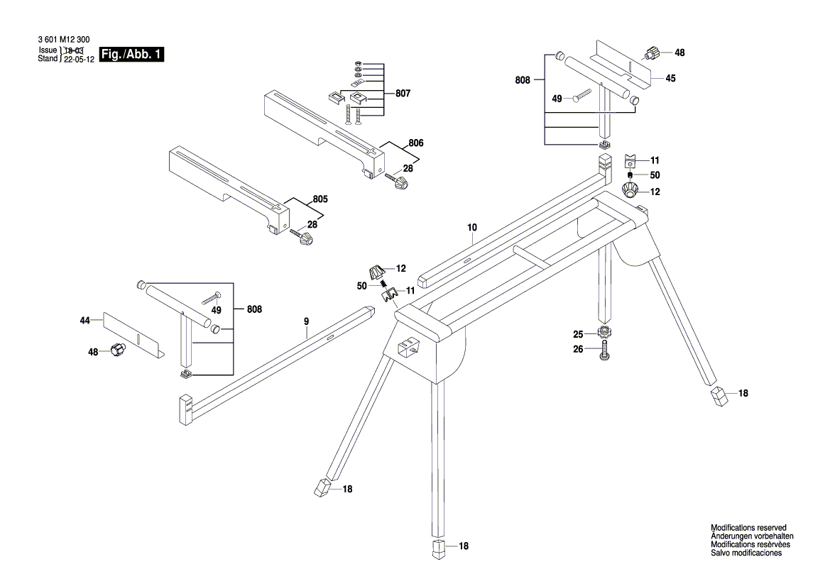 Nieuwe echte Bosch 2610003226 Carrier -eenheid