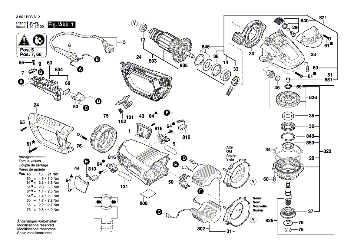 Nouvelle véritable plaque signalétique Bosch 160111A6RH