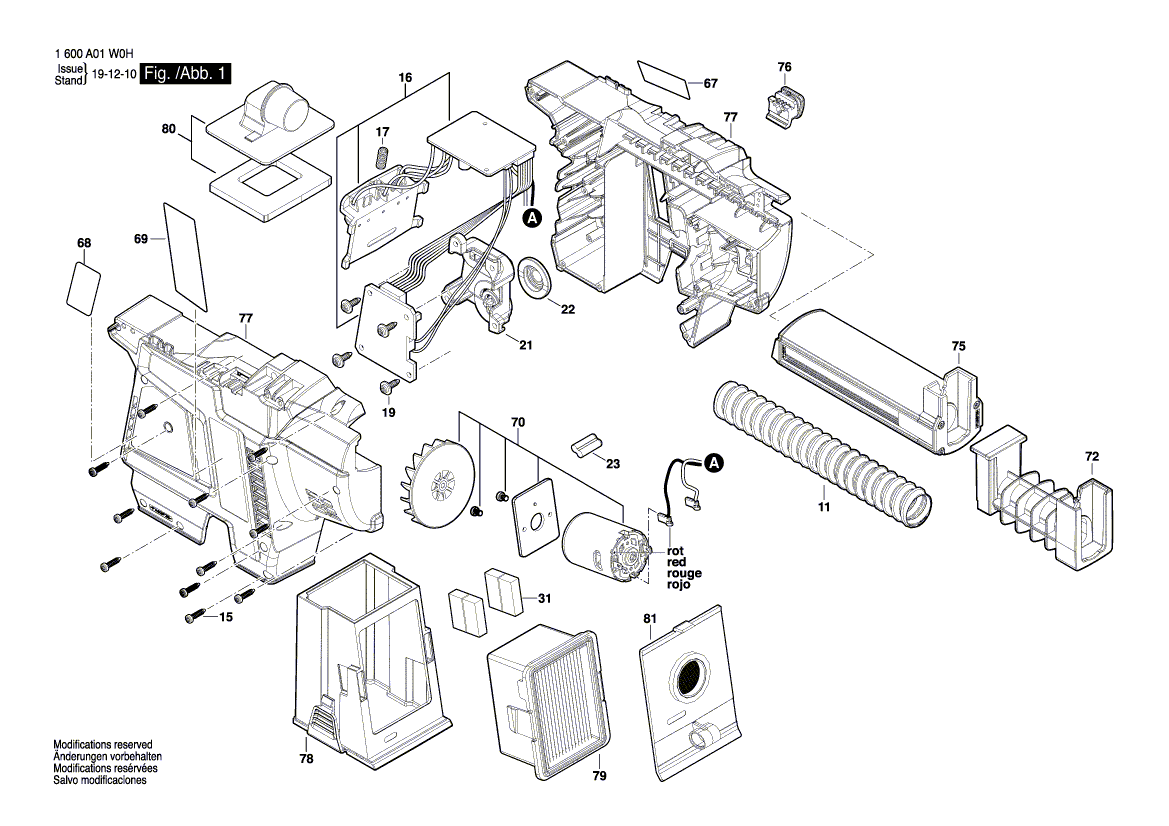 Nieuwe echte Bosch 1604612039 Compressieveer