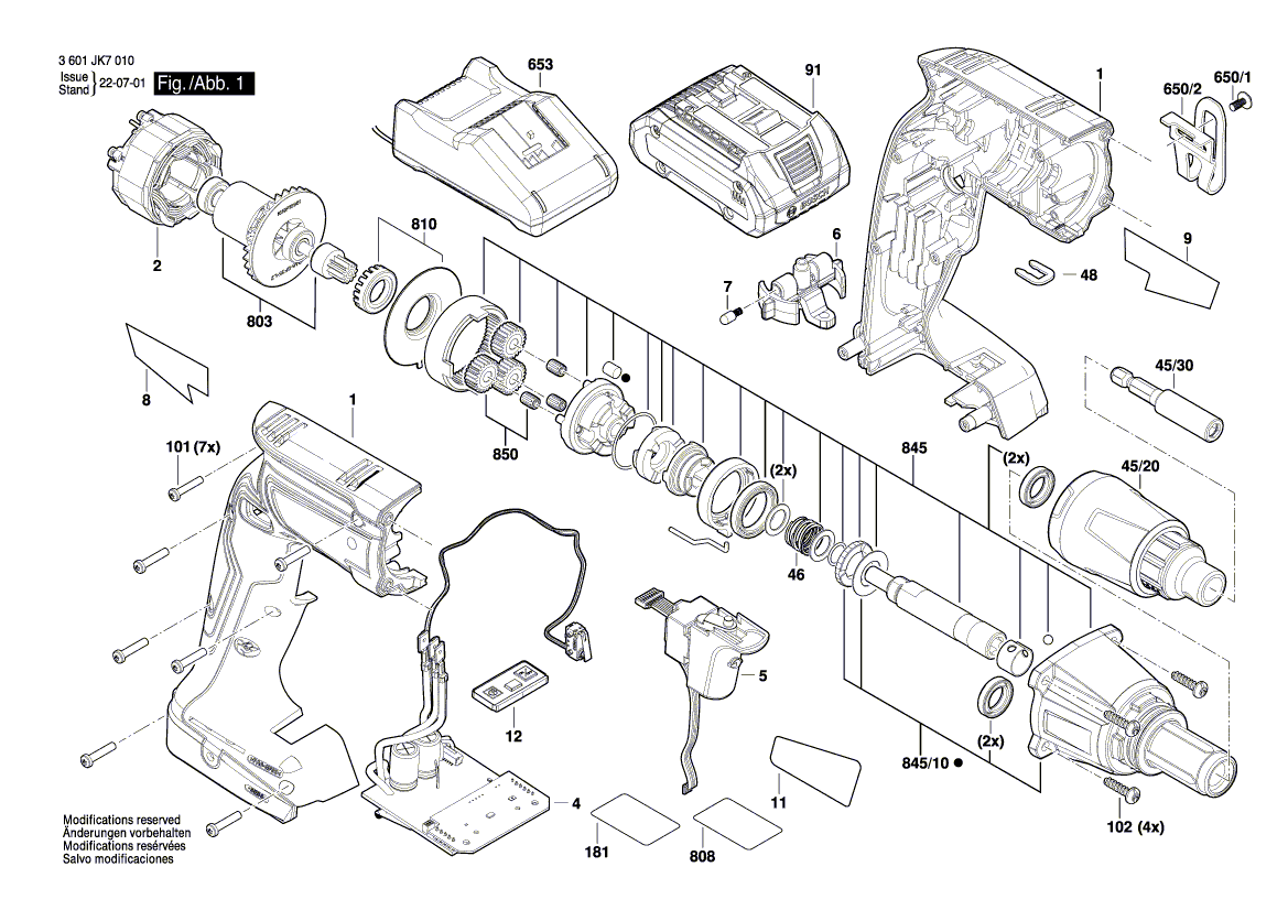 Nouvelle véritable plaque signalétique du fabricant Bosch 160111C4G1