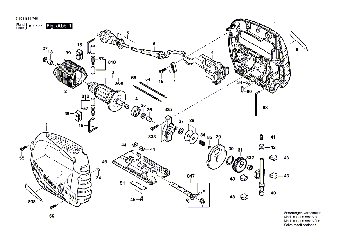 Neues echtes Bosch 1619p09533 exzentrisches Zahnradrad