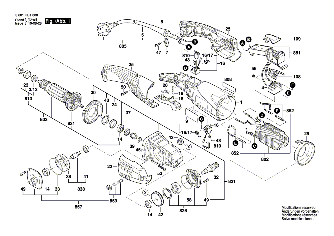 Neue echte Bosch 3607031743 Lagerflansch