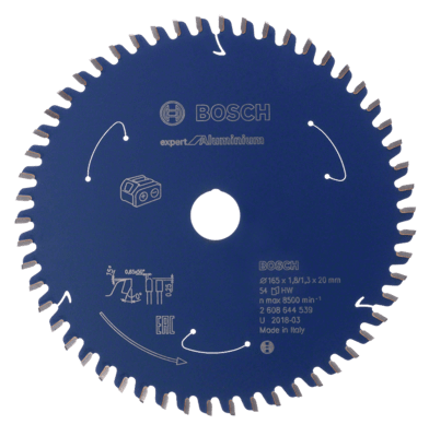 Nouveau véritable bosch 2608644545 Expert pour la lame de scie circulaire en aluminium pour