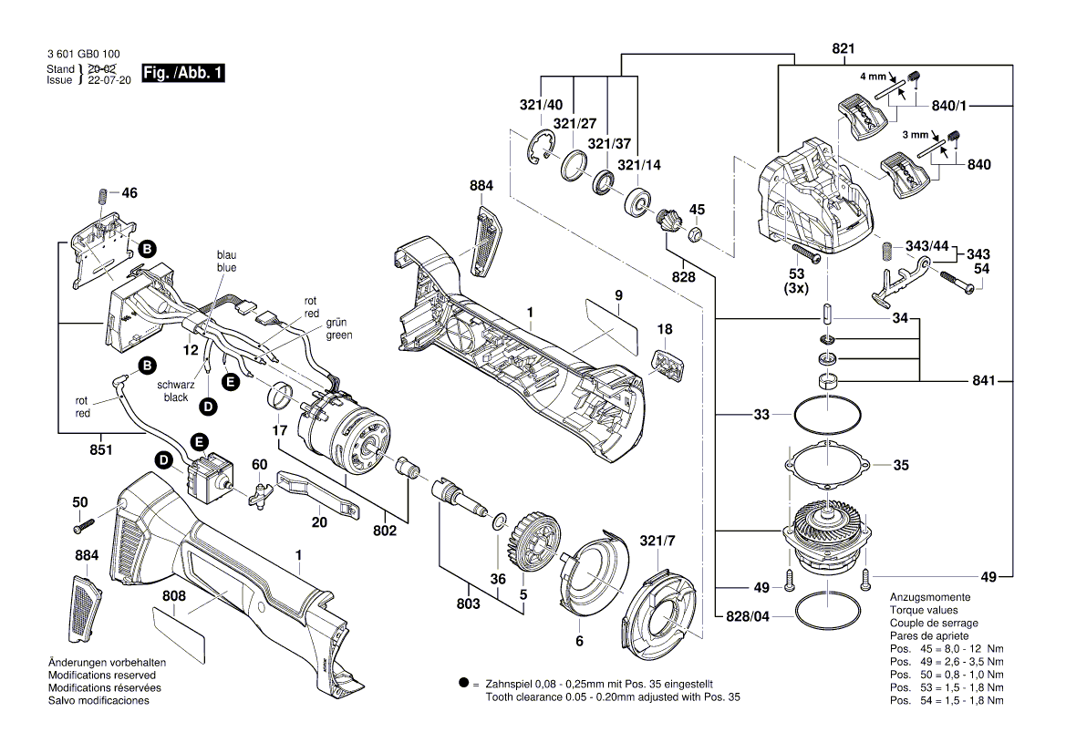 Nouveau véritable bosch 160111a9by