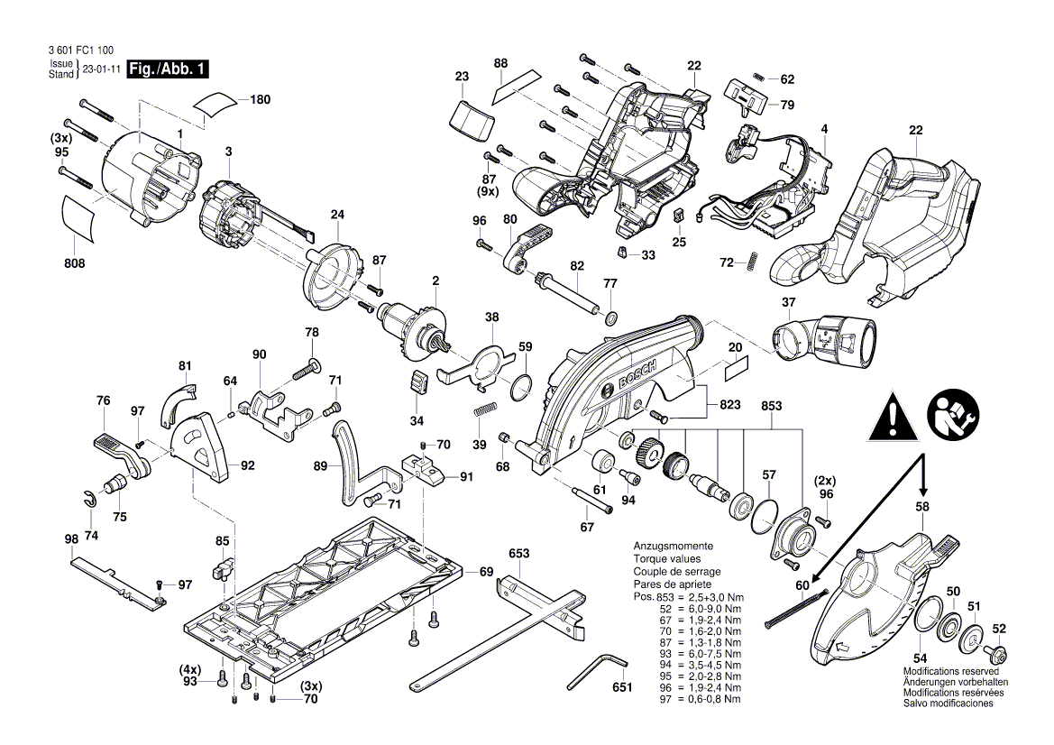 New Genuine Bosch 1619P11431 Thread-forming tap. Screw