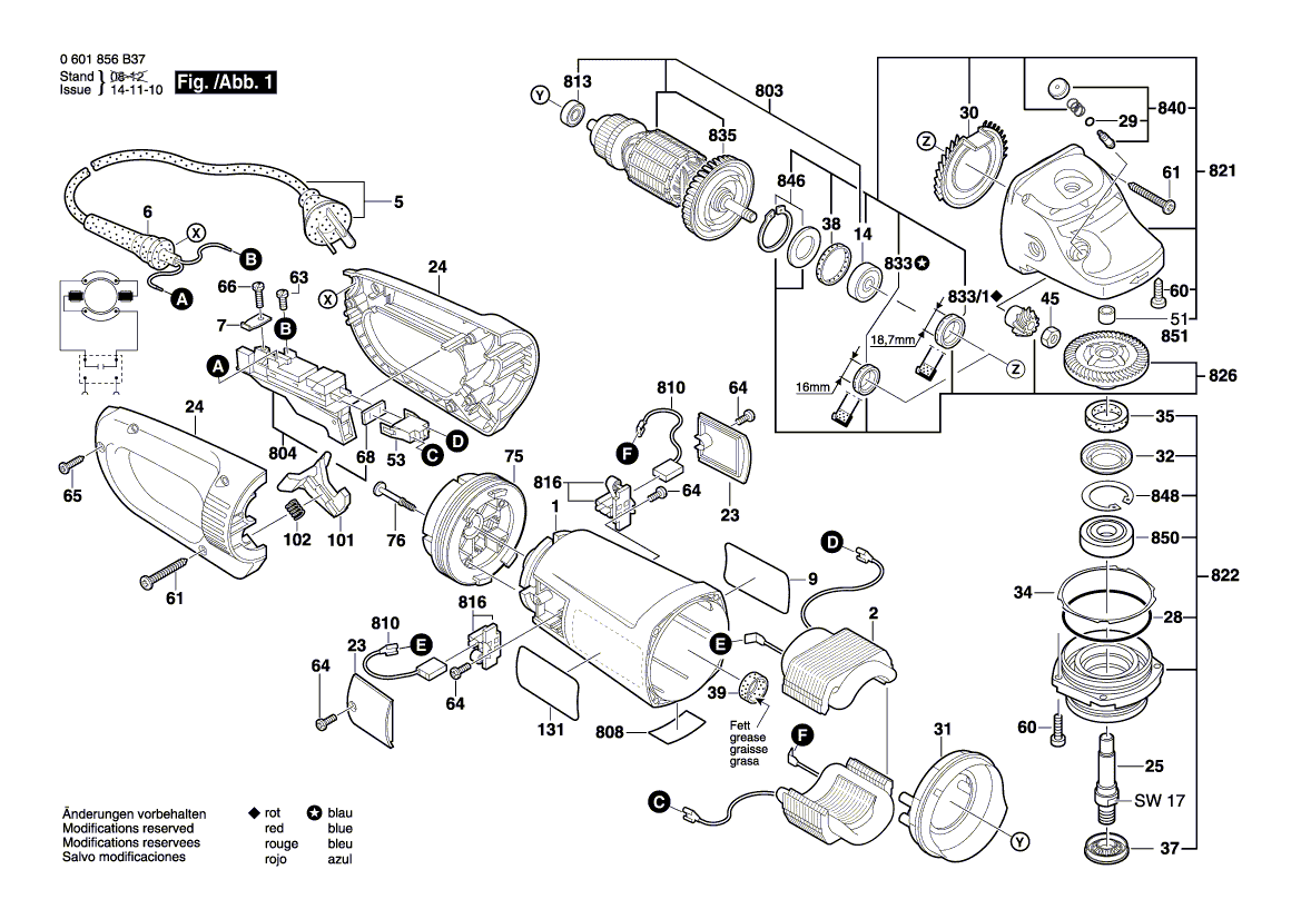 Neues echtes Bosch 160422051p Feld