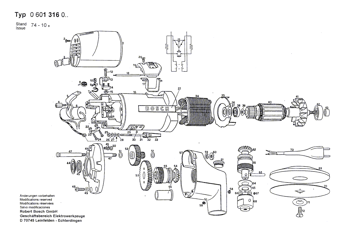 Nouveau véritable Bosch 2600300047 Sceau de sceau