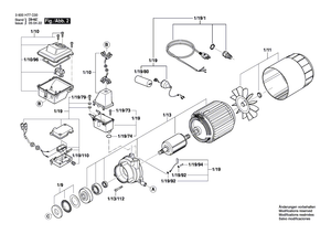 New Genuine Bosch F016F03575 Parts Set