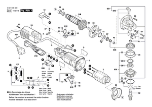 New Genuine Bosch 1619P08928 Pin-Type Face-Wrench