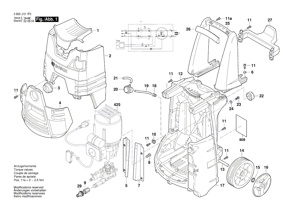 Новый подлинный Bosch F016L72595 Электронный модуль