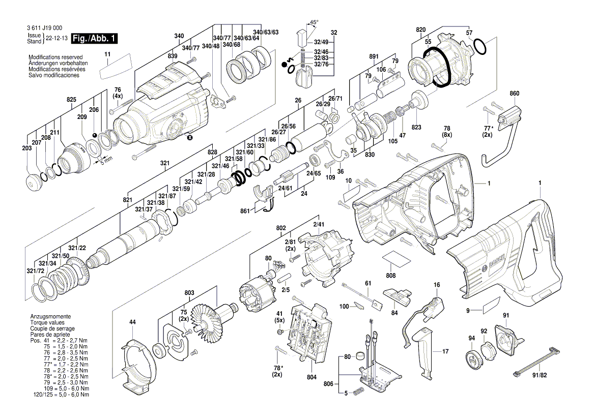 Ny ekte Bosch 1600A000LE -objektiv