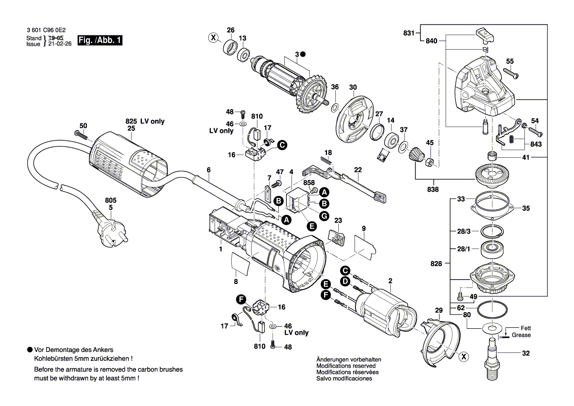 Nieuwe echte Bosch 1619p10681 Auxiliary handle