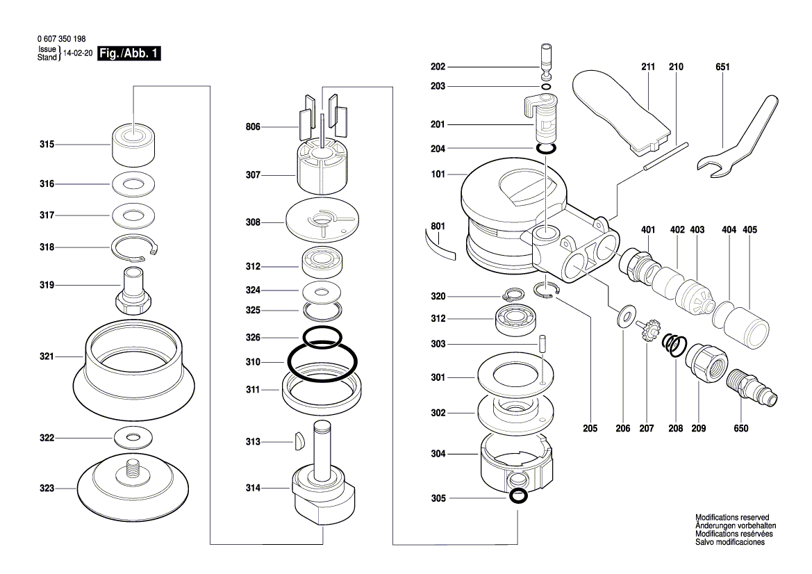 Nieuwe echte Bosch 3609202b36 Lager Shell