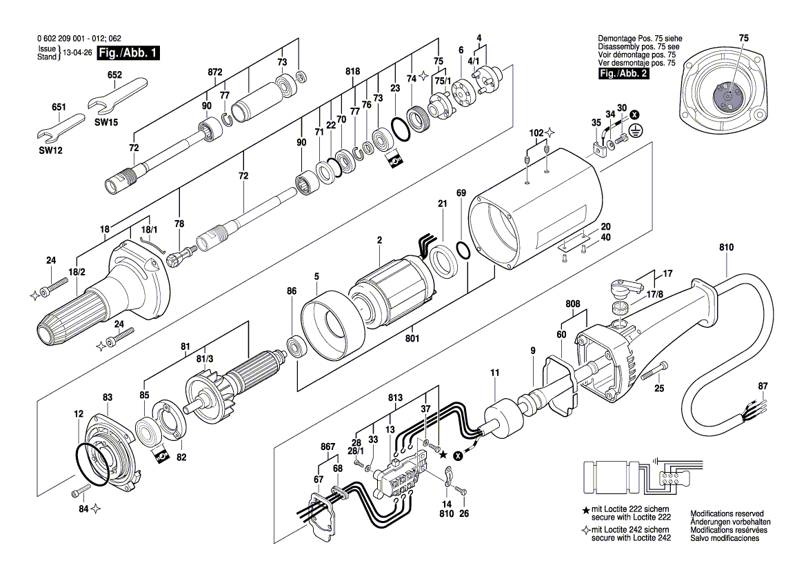 Nieuwe echte Bosch 1604229088 stator