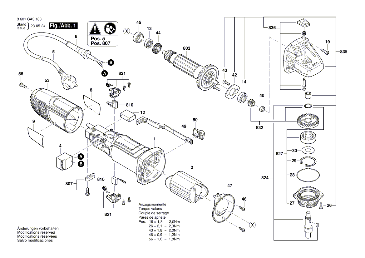 Neuer echter Bosch 1619pc1301 Kohlenstoffbürstenhalter