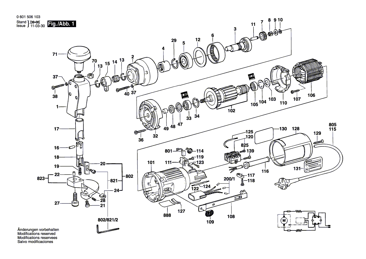 NOUVEAU CORDE D'ALIMENTATION BOSCH VOLIQUE 160446071B