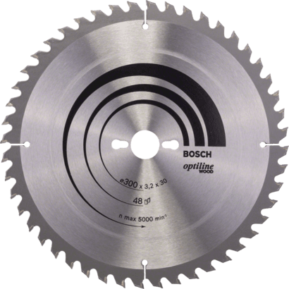 New Genuine Bosch 2608640672 Optiline Wood Circular Saw Blade