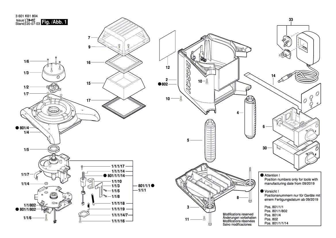 Ny ekte Bosch 2610A15308 Batteripakke