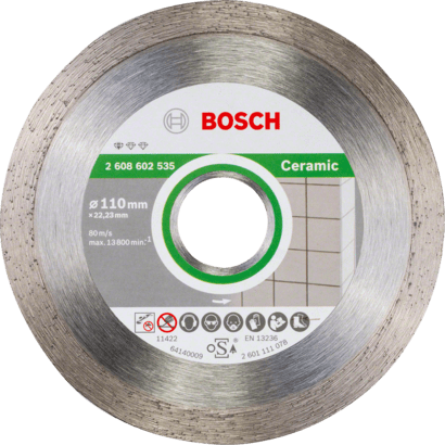 Neue echte Bosch 2608602535 Standard für Keramik -Diamant -Schneidscheibe für