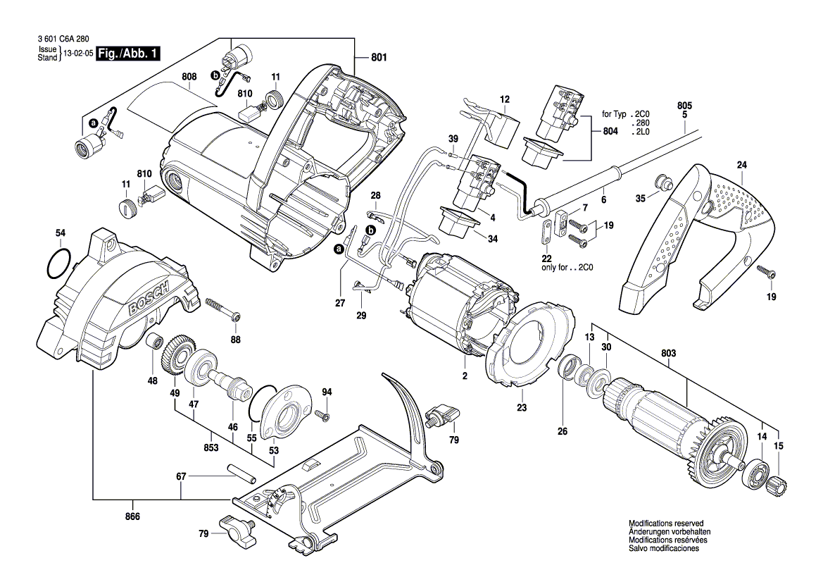 New Genuine Bosch 1619P08588 Field