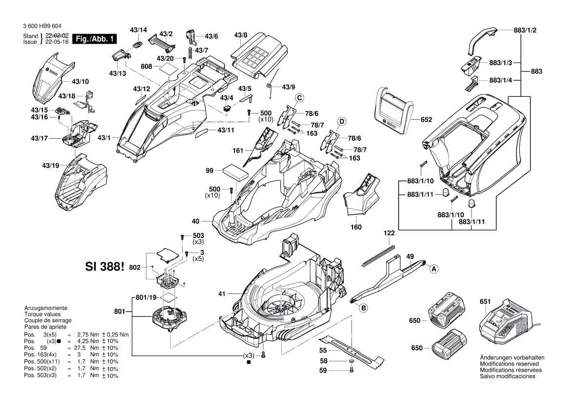 Новая подлинная табличка Bosch 160111a7bz