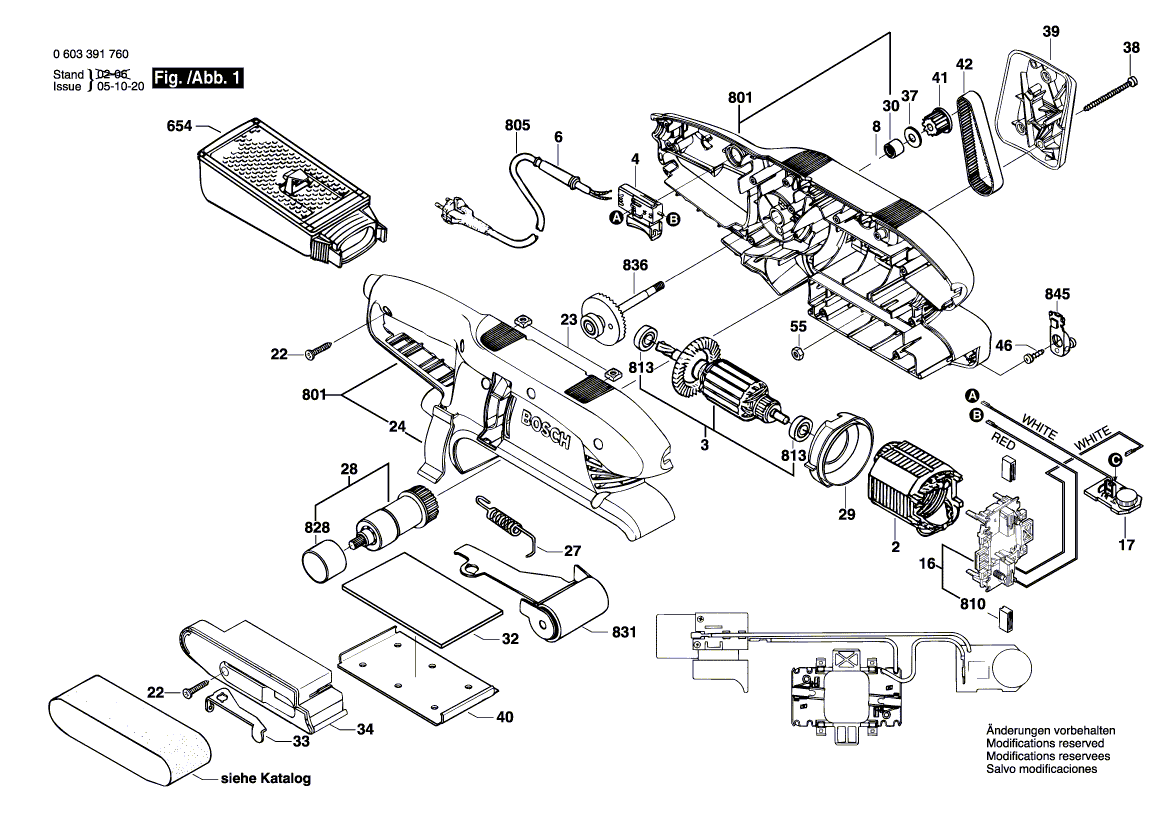 Новый подлинный Bosch 2610391289 Держатель кистей