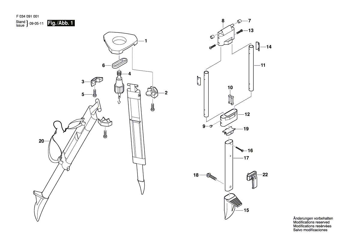 Neue echte Bosch 2610A09035 Plattenmutter