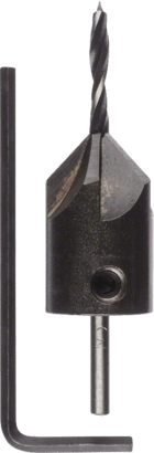 Новый подлинный Bosch 2608595345 Brad Point Bit Bit с Countersink для ротари