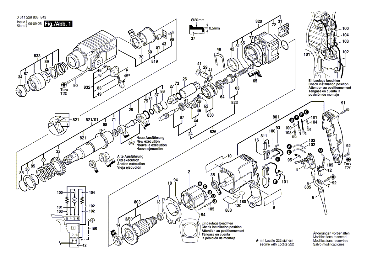 Новый подлинный Bosch 1617000343 Держатель кистей