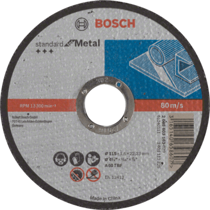 Новый подлинный Bosch 2608603163 Стандарт для металлического режущего диска для небольшого угла