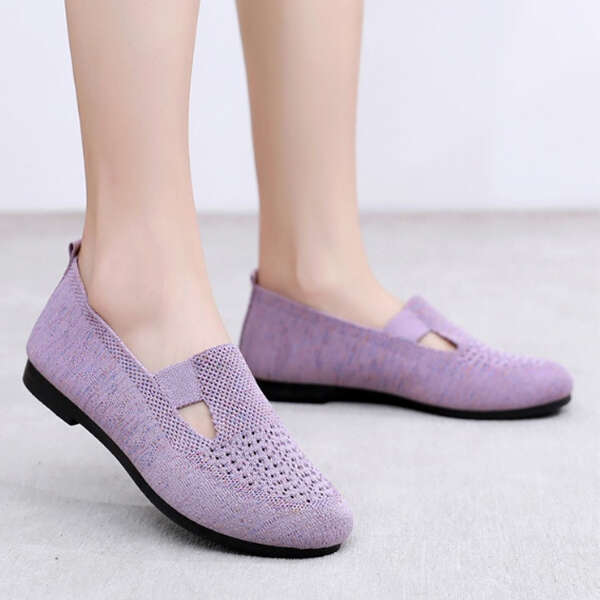 Arabella - Lightweight knitted ballet flats