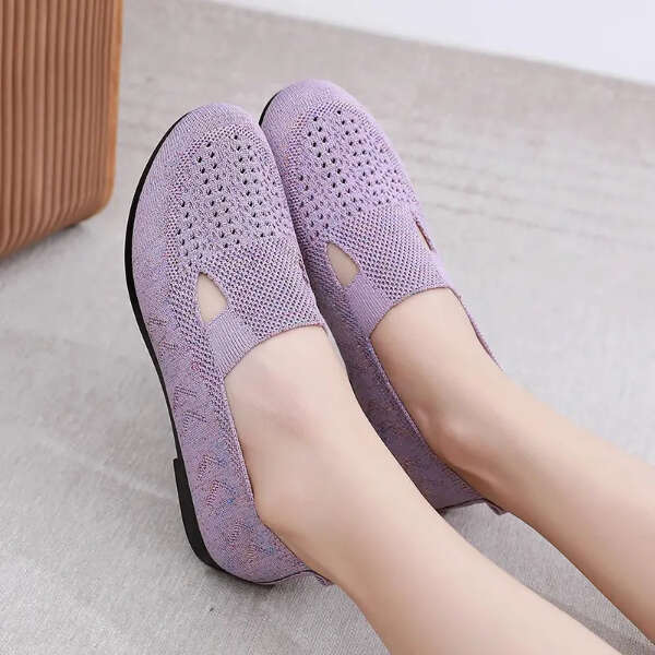 Arabella - Lightweight knitted ballet flats