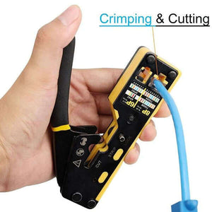 Crimphoff - Modular crimping, cutting and wire stripping tool