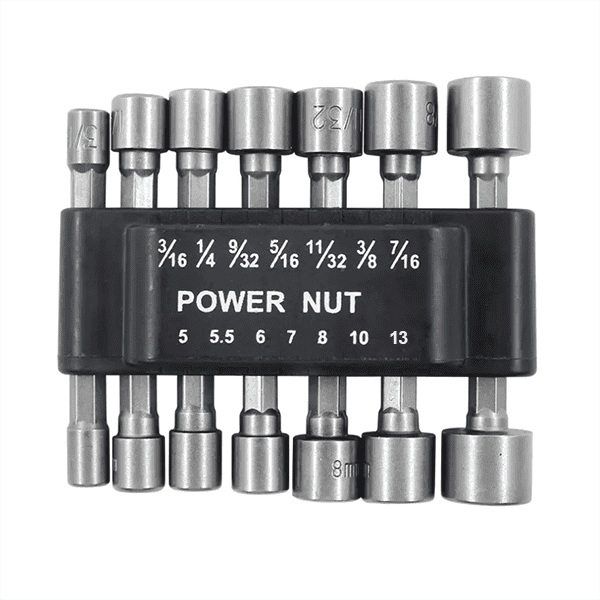 Drillzupp - Hex nut driver bit set