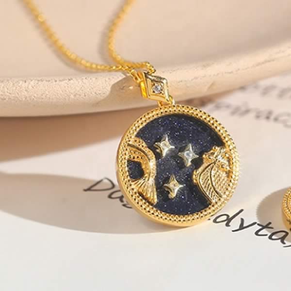 Goldosa - Unique zodiac necklace