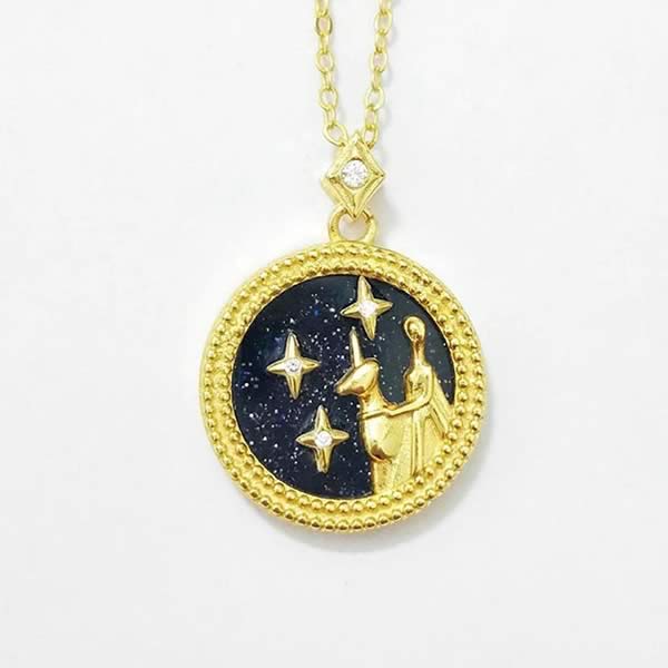 Goldosa - Unique zodiac necklace