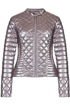 Guess SILVER Womens Jacket - Stylish and Versatile Coat for Any Occasion