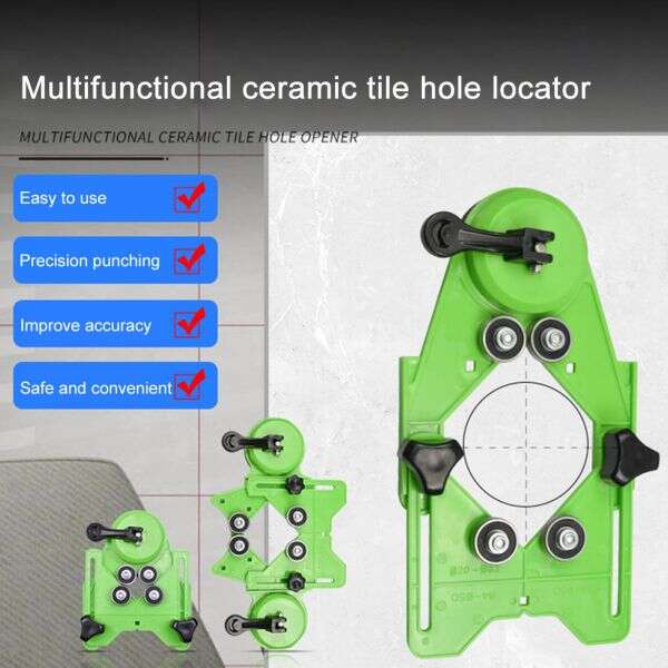 Loctile - Hole drilling locator for ceramic tiles