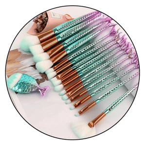 MermaidS - Make-up brushes set