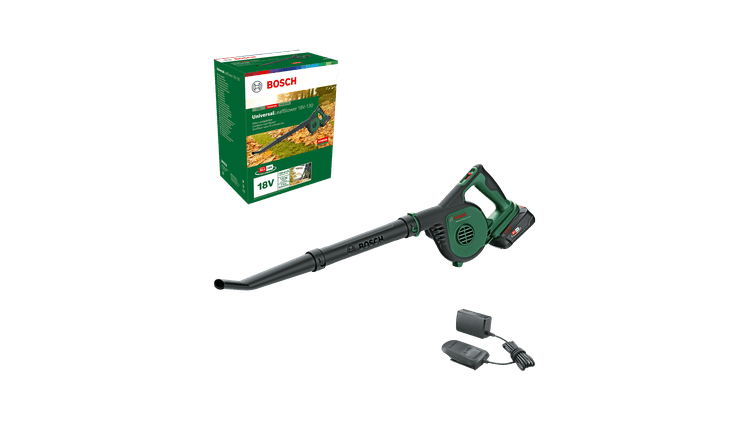 New Genuine Bosch 06008A0600 UniversalLeafBlower 18V-130 Cordless Leaf Blower